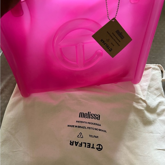 Large pink Telfar tote - Picture 4 of 5